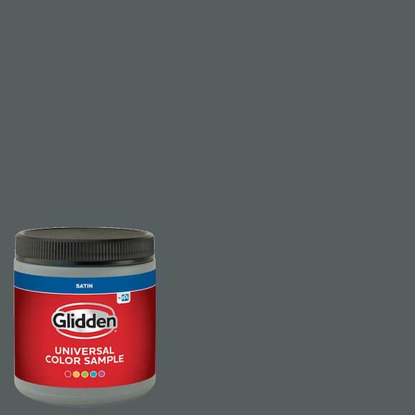 Glidden 8 oz. PPG1036-7 Mostly Metal Satin Interior Paint Sample