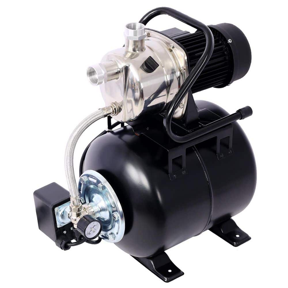 Ami 1. 6HP Auto Shallow Well Pump With Tank-Stainless Steel for Home/Garden/Farm Irrigation price history on PriceWatchPro