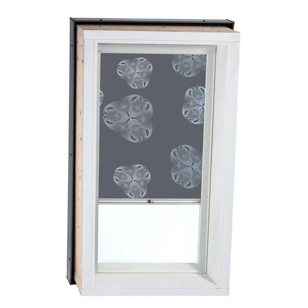 VELUX Nature Metallic Gray Manually Operated Blackout Skylight Blinds for FCM/QPF 2230 Models