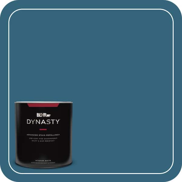 BEHR DYNASTY 1 qt. #550D-7 Southern Evening Matte Interior Stain-Blocking Paint and Primer