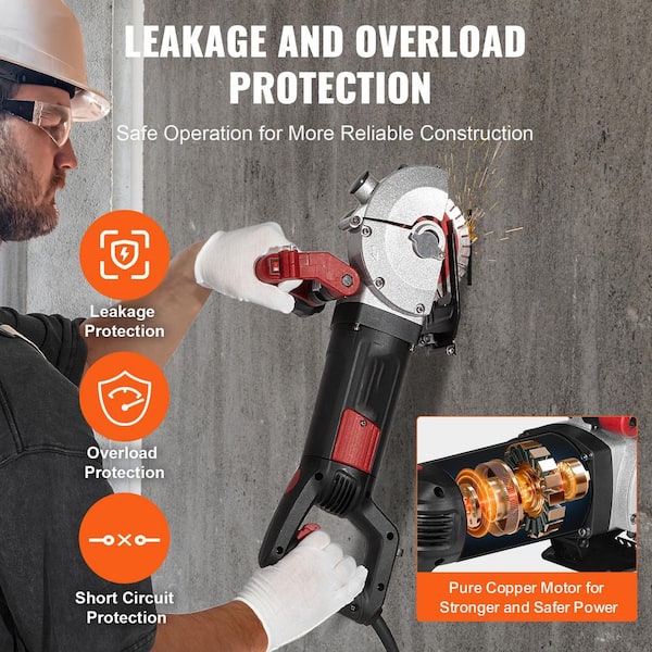 SKYSHALO 20 in. x 8 in. Wall Chaser with Plastic, 2500-Watt