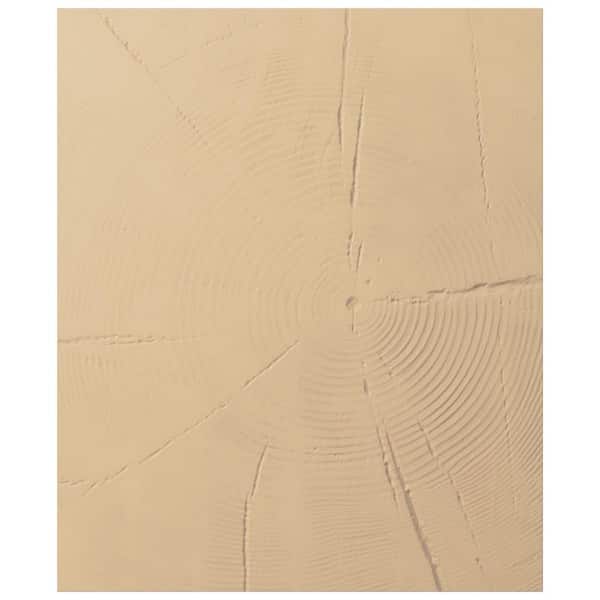 Ekena Millwork 12 in. x 10 in. x 0.083 ft. Faux Wood End Cap for Faux Wood Beams
