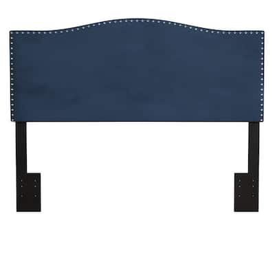 Kiley Blue Full/Queen Headboard Upholstered
