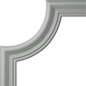 3/4 in. x 8-3/4 in. x 8-3/4 in. Urethane Claremont Panel Moulding Corner (Matches Moulding PML01X00CL)