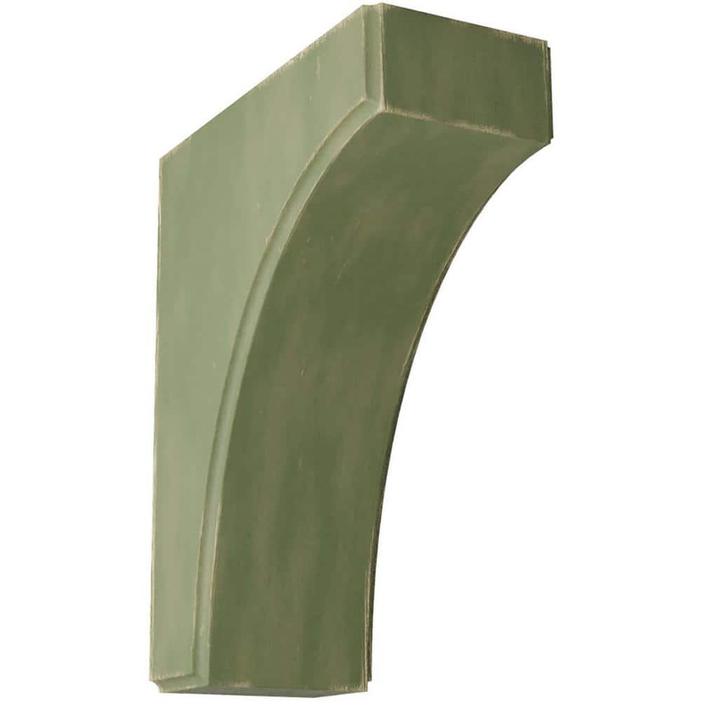 3-1/2 in. x 10 in. x 8 in. Restoration Green Clarksville Wood Vintage Decor Bracket price history on PriceWatchPro