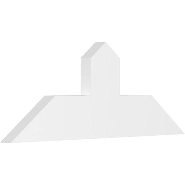 Ekena Millwork Portland 36 in. W x 13.5 in. H x 2 in. D Signature Polyurethane Bracket