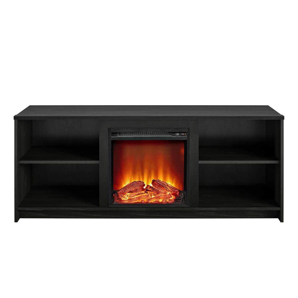 Ameriwood Home Cabrillo 59.69 in. Freestanding Electric Fireplace TV