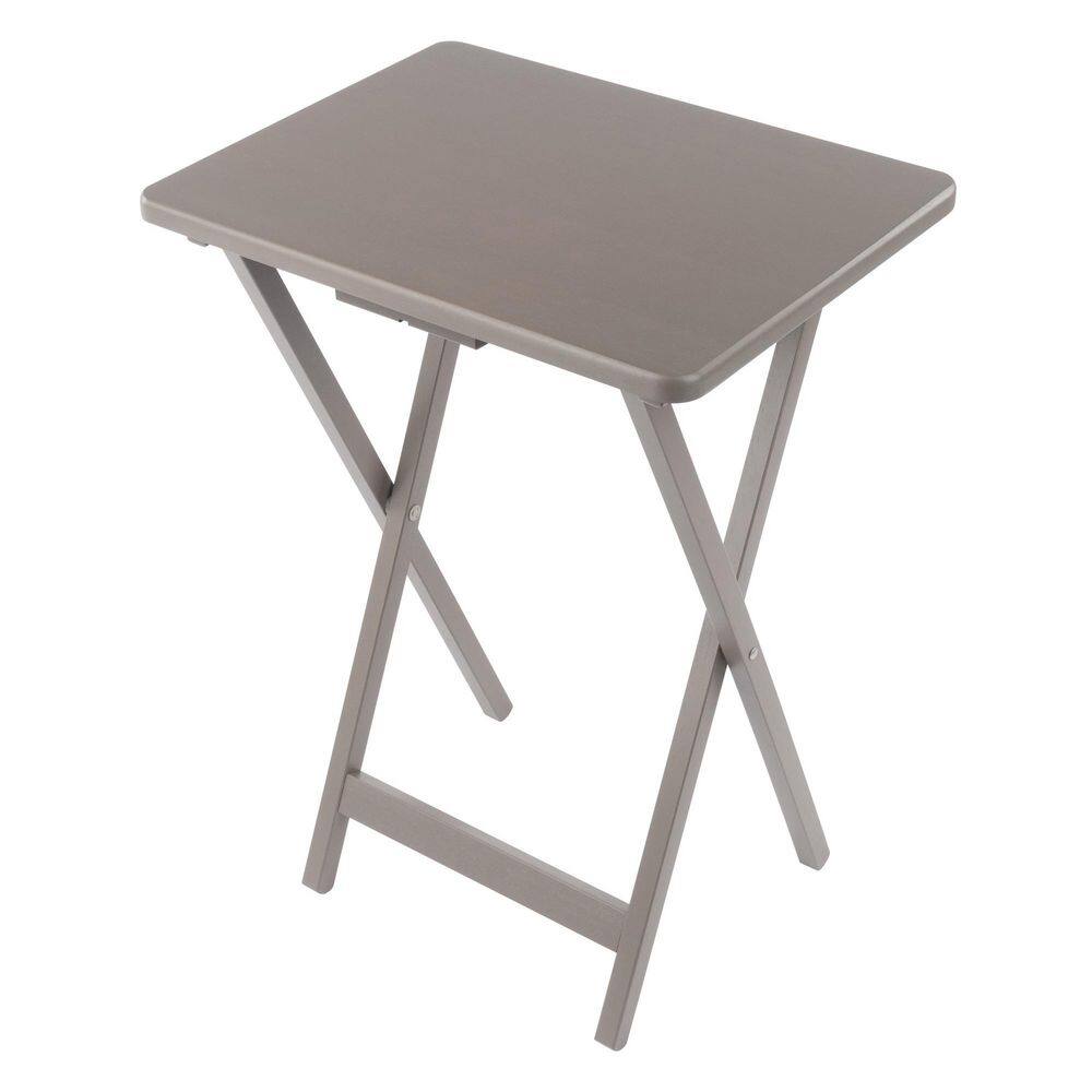 Alex 14.57 In Oyster Gray 5-Pc Snack/End Table Set - thumbnail 5