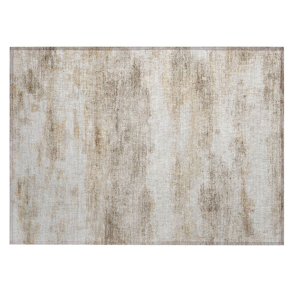 Chantille Machine Washable Indoor/Outdoor Abstract ACN2873 Khaki 3 ft. x 4 ft. Area Rug price history on PriceWatchPro