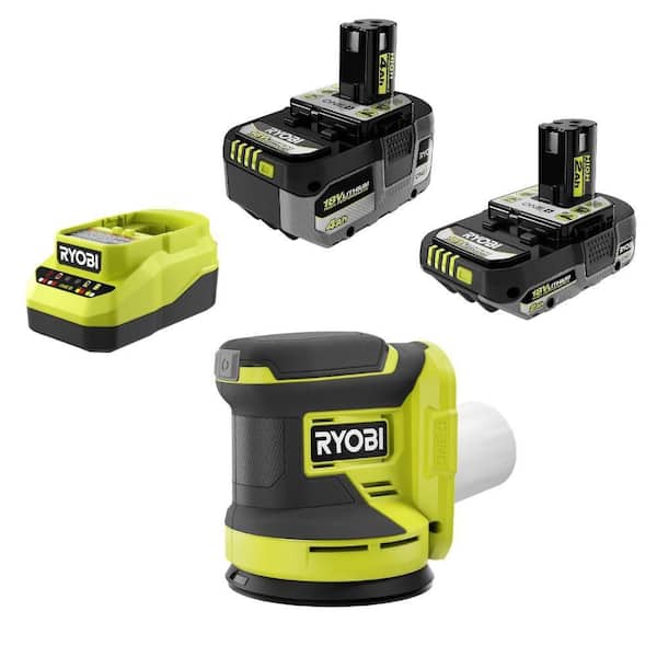 ONE+ 18V HIGH PERFORMANCE Kit w/ 4.0 Ah Battery, 2.0 Ah Battery, Charger, & FREE ONE+ Cordless Random Orbit Sander