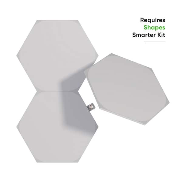 Nanoleaf Shapes-Hexagons Expansion Pack NL42-0001HX-3PK - The Home Nanoleaf Shapes-Hexagons Expansion Pack NL42-0001HX-3PK - The Home