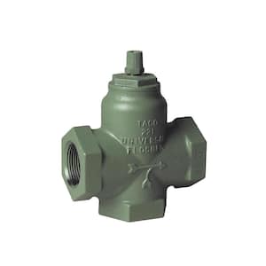 Flo-Chek 1-1/4 in. Forced Hot Water Heater Circulator Valve