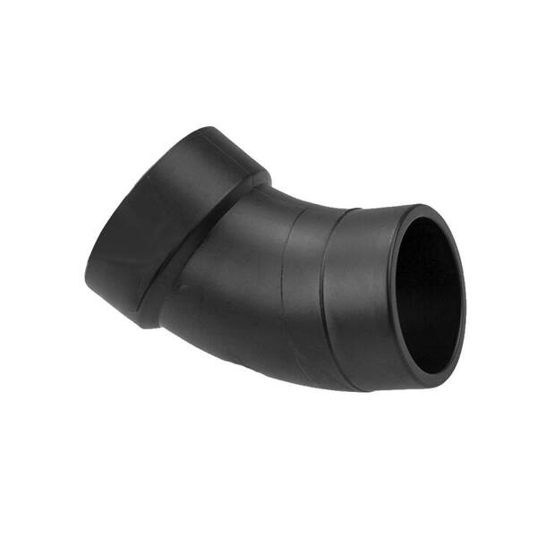 IPEX 2 in. ABS Plastic DWV Hub x Spigot 45Degree Street Elbow Fitting