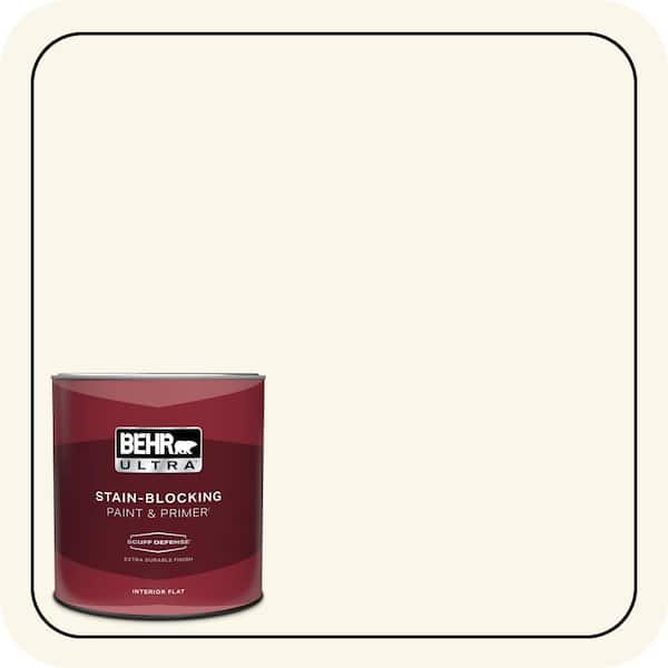 BEHR ULTRA 1 qt. #PWN-30 Clear Moon Extra Durable Flat Interior Paint & Primer