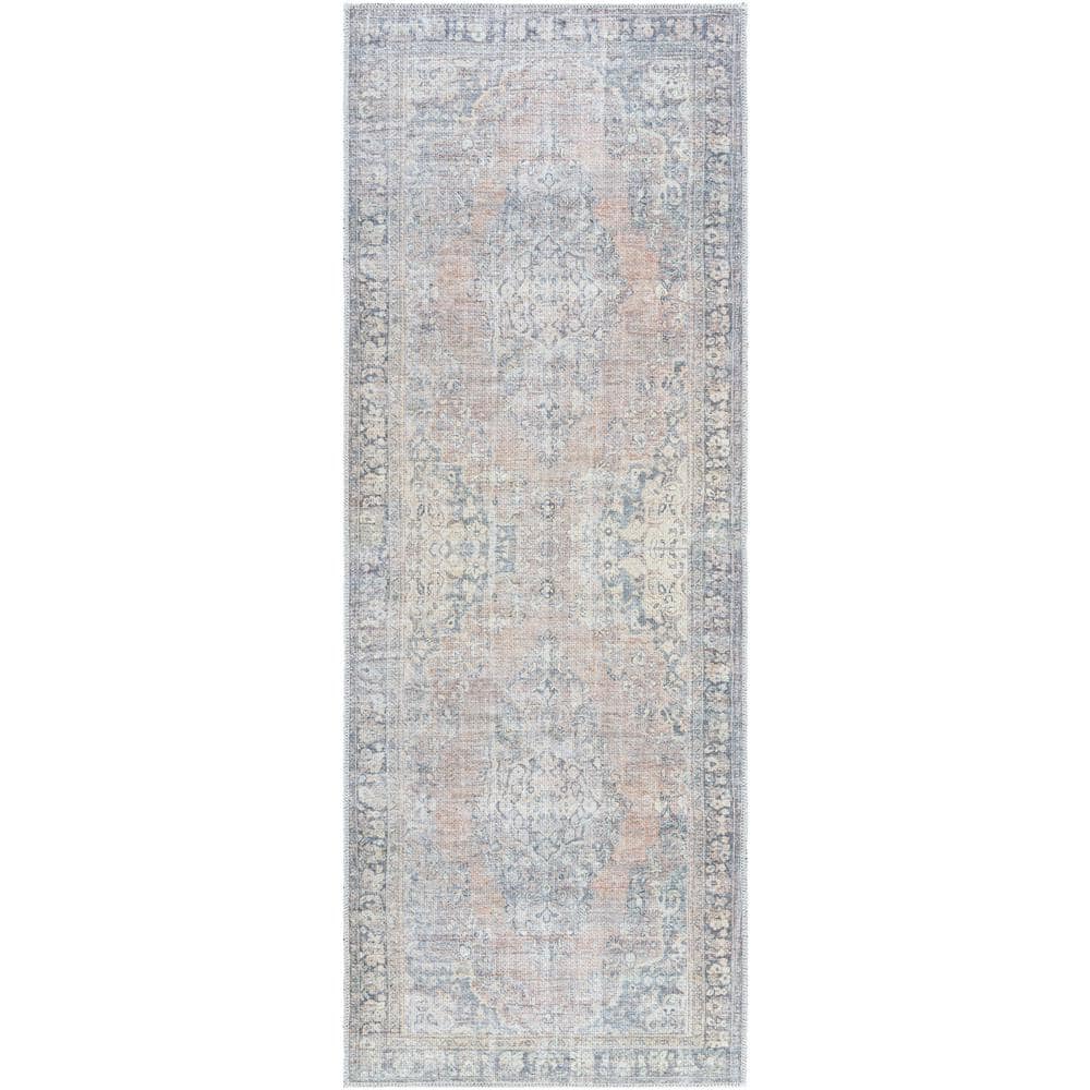 Becki Owens Darling Medium Gray Traditional Washable 2 ft. x 7 ft. Indoor Area Rug price history on PriceWatchPro