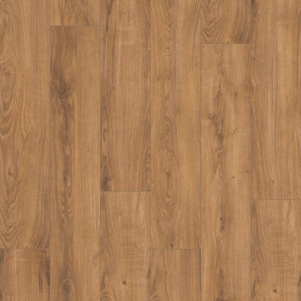 Home Decorators Collection Montgomery Lane Oak 12 mm T x 8.03 in. W  Waterproof Laminate Wood Flooring (15.9 sqft/case) 361042-2K624 - The Home  Depot