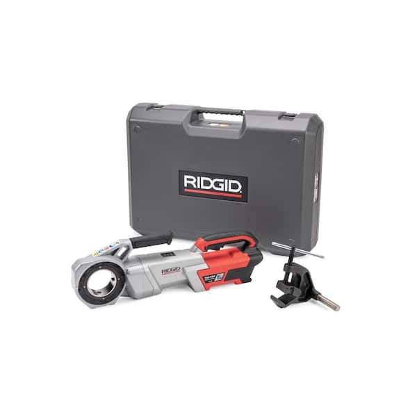 RIDGID 60-Volt FXP Power Drive Compact Handheld Heavy-Duty Pipe Threading Machine for 12-R Die Heads Tool and Support Arm Only