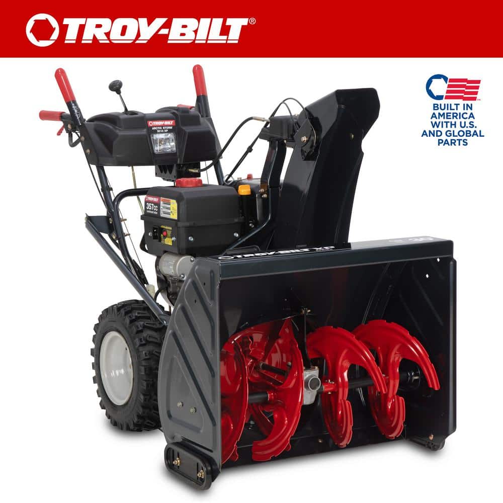 Troy-Bilt Arctic Storm 30 in. 357cc Two-Stage Electric Start Gas Snow Blower with Power Steering and Electric 4-Way Chute Control -  31AH8DR5B66