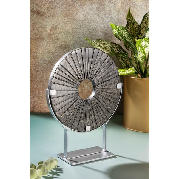 GAURI KOHLI Lapointe Stone Ring Sculpture on Stand