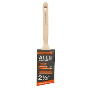 PRO 2.5 in. Trylon Oval Angled Sash Paint Brush