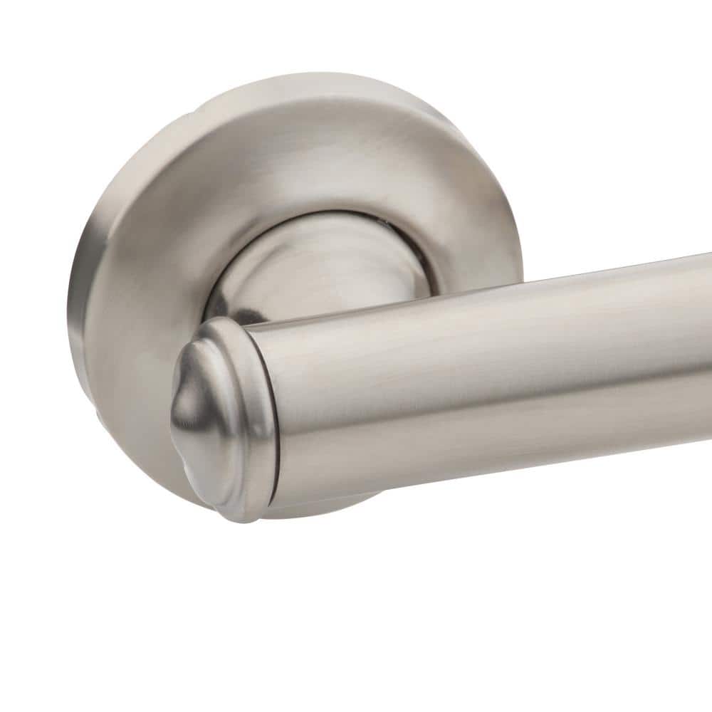 Brushed Nickel 19-inch Stainless Steel Wall Mount Grab Bar