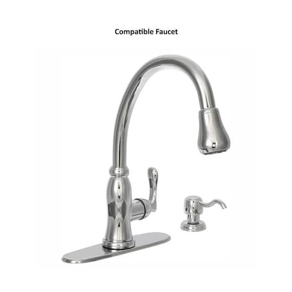 Pavilion Soap Dispenser Kit in Chrome