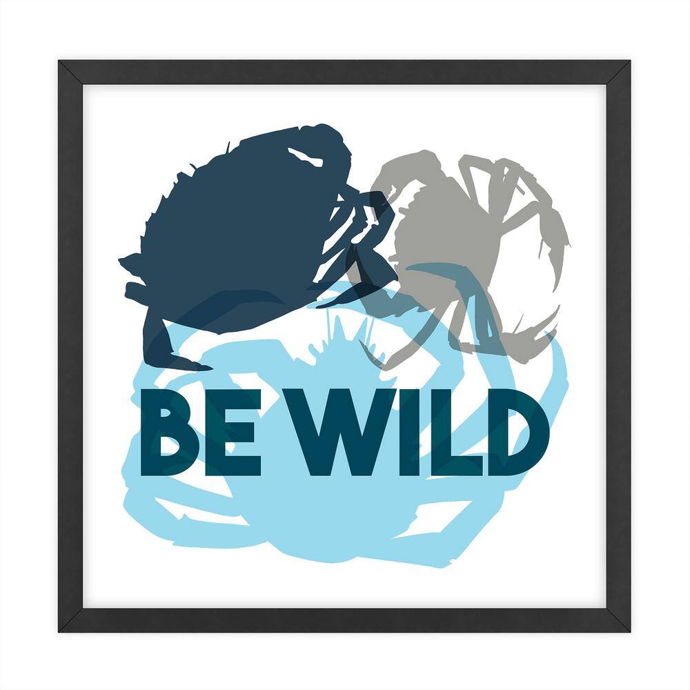 NATURE CREATIVE Upbeat word art collection Framed Graphic Print