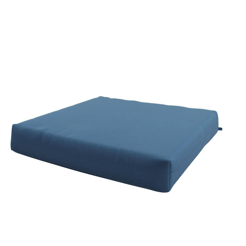 Seat Pad Cushion Set of 2 with Sunbrella Fabric and Memory Foam Core, 18 x 18 in Regatta price history on PriceWatchPro