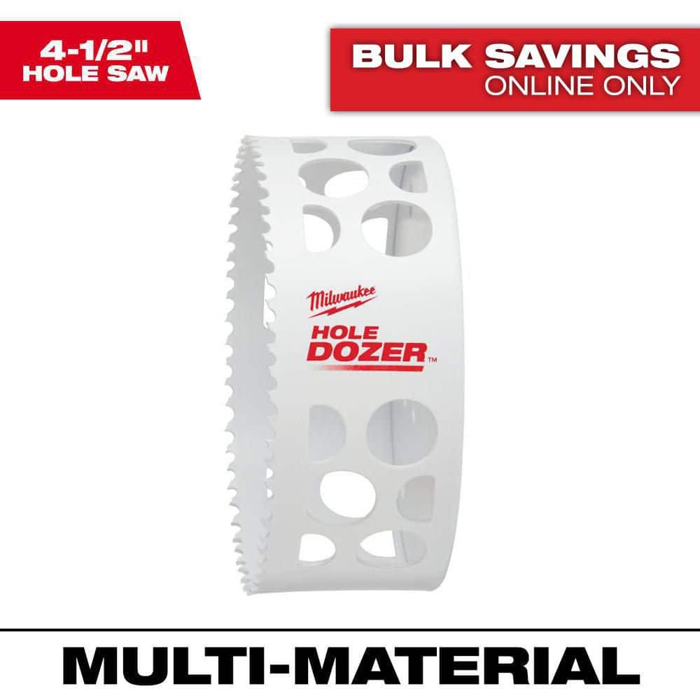 4-1/2 in. Hole Dozer Bi-Metal Hole Saw price history on PriceWatchPro