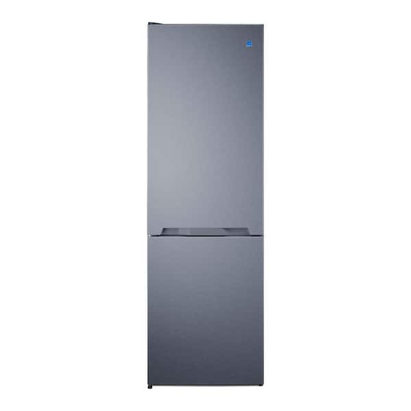 Summit Appliance 24 in. 11.7 cu. ft. Bottom Freezer Refrigerator in Stainless Steel, Energy star