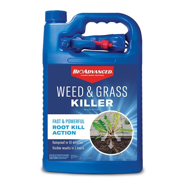 BIOADVANCED 1 Gal. Ready To Use Weed And Grass Killer 704198A - The ...