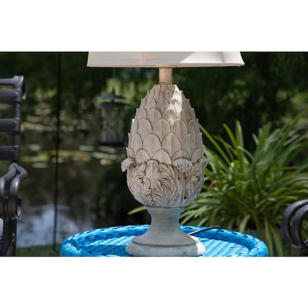 Large Artichoke Finial Table Lamp - Crestview Collection