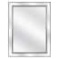 20.12 in. W x 26.06 in. H Fog Free Silver Framed Recessed/Surface Mount Bathroom Medicine Cabinet with Mirror