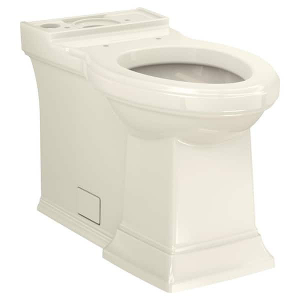 American Standard Town Square S 2-Piece 1.28 GPF Single Flush Elongated Toilet in Linen, Seat Included