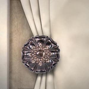 Gracey Decorative Bronze Resin Tieback Curtain Holdback (Set of 2)