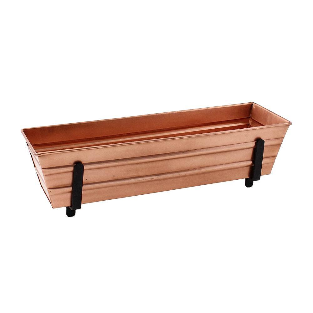 Black Iron Deck Bracket for Flower Boxes