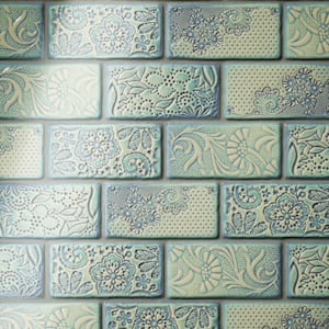 Antic Feelings Agua Marina 3 in. x 6 in. Ceramic Wall Tile (4.16 sq. ft./Case)