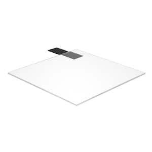 12 in. x 12 in. x 1/4 in. Thick Polycarbonate Clear Sheet