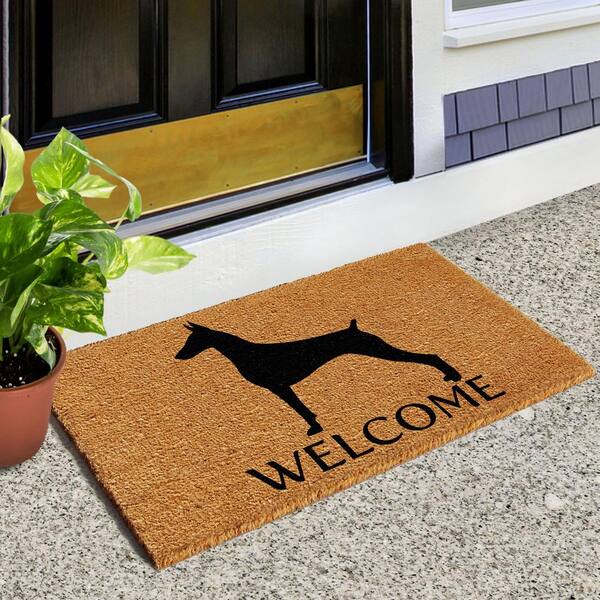 doberman doormat