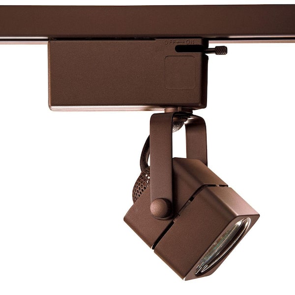 Designers Choice Collection 901 Series Low-Voltage MR16 Oil-Rubbed Bronze Soft Square Track Lighting Fixture