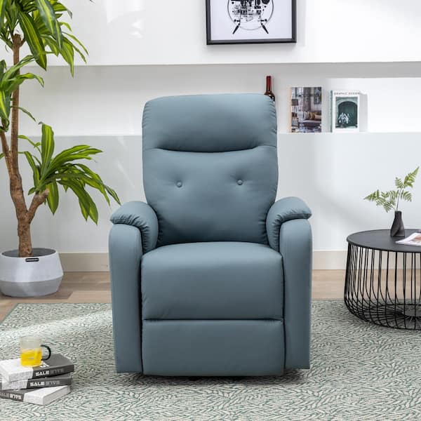 Blue Massage Recliner Chair Electric Power Lift Chairs with Side Pocket,  Adjustable Massage and Heating Function C-SG000900AAS - The Home Depot