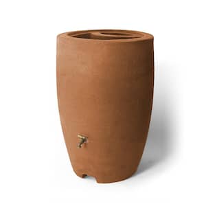 Athena 50 Gal. Terracotta Rain Barrel