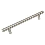 6-1/4 in. Thick Solid 8-3/4 in. Center-to-Center Long Stainless Steel Finish Bar Handle Pull (10-Pack)