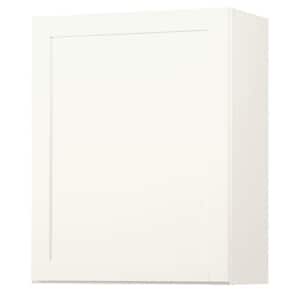 Westfield Feather White Assembled Wall Kitchen Cabinet (24 in. W x 12 in. D x 30 in. H)