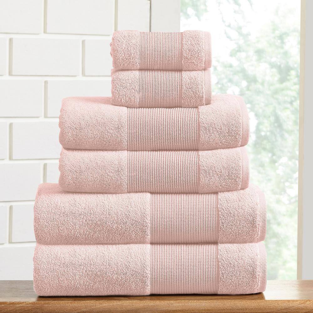 MODERN THREADS Air Cloud 6Piece Peachy Blush Towel Set5ACTL6PEBLSST