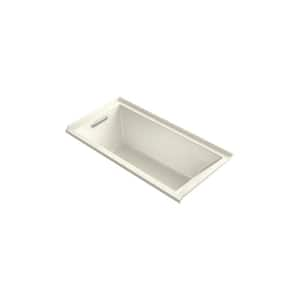 KOHLER Underscore 60 in. x 30 in. Rectangular Soaking Bathtub with