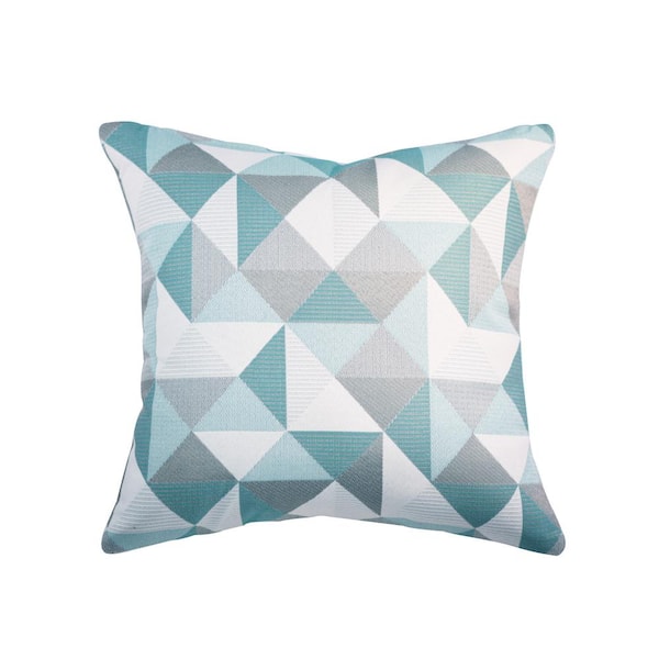 Astella Ruskin Lakeside Square Outdoor Accent Throw Pillow