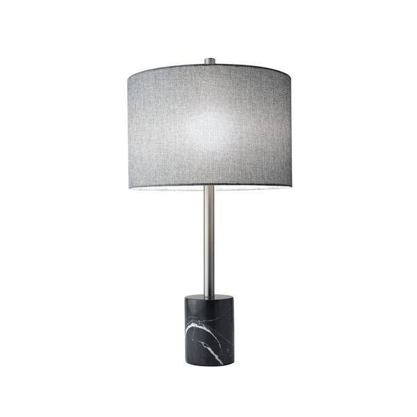 Adesso Blythe 28 In Steel Table Lamp, Eton Table Lamp