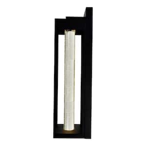 Rochester 25 in. Black LED Integrated Outdoor Wall Light