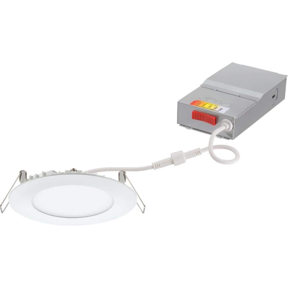 5'' White Aluminum Switchable LED Downlight for Indoor/Outdoor